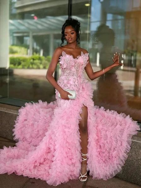 2026 Glitter Pink Prom Dresses Sweetheart Sleeveless Mermaid — compare prices at CompareOffers