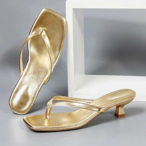 2025 Summer New Soft Leather Square Toe Cat — compare prices at CompareOffers