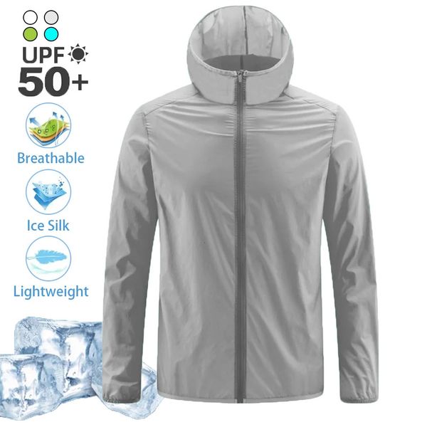 Summer Mens Ice Silk sun protection clothing Lightweight — compare prices at CompareOffers