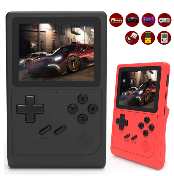 GB300 Portable Handheld Game Player 3.0 inch Screen TV Video Game Console AV Output Retro Game Console