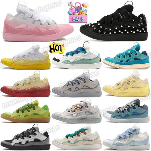 Curbs Sneakers Designer Shoes Leather Sneaker Mens Shoe Lavisn Lavvin Labvin Wo…