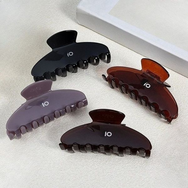 Premium Acetate Hair Claw Clip for Women Sporty Fashion Letter Design Oversized Claw Clip Minimalist American Style Trendy Hair Accessory Multi-Color Available
Premium Acetate Hair Claw Clip for Women Sporty Fashion Letter Design Oversized Claw Clip Minimalist American Style Trendy Hair Accessory Multi-Color Available