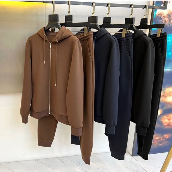 Designer tracksuits men jackets sweatpants Men Tracksuit coat hoodie sweatshirt zipper Unisex Spring Autumn Casual Sports Suit Sportswear Hooded Pants 2-Piece