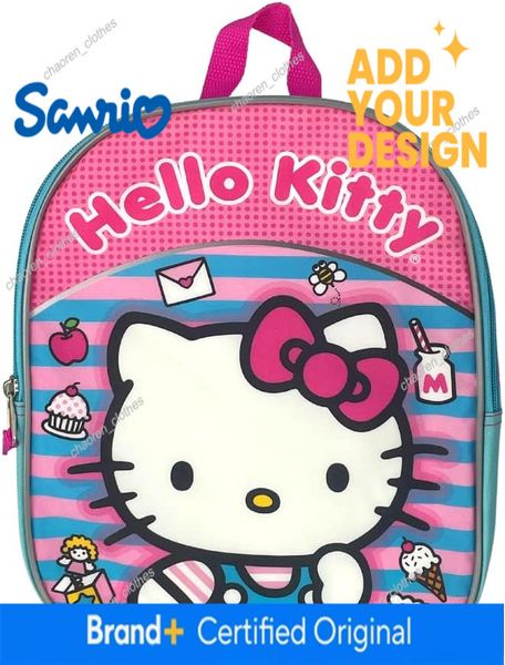 RALME Hello Kitty Mini Backpack for Girls Toddlers 12 Inch Pink