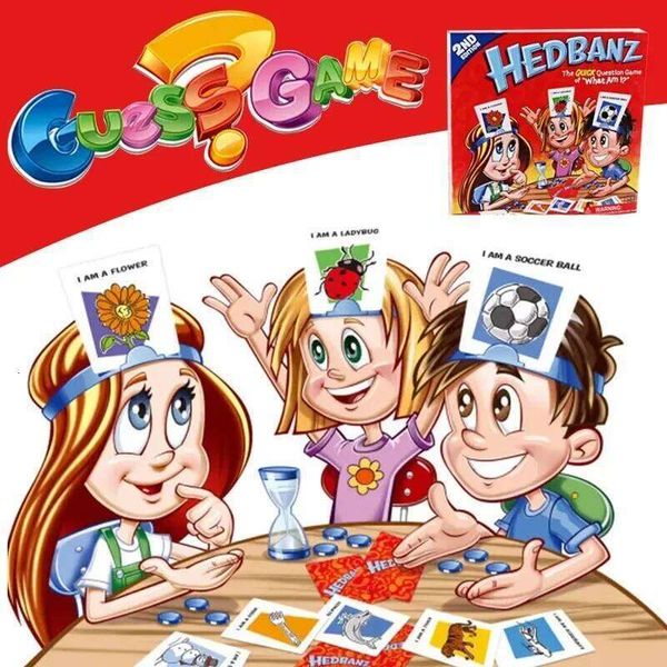 Kid Picture Guessing Who Is It Game Kids Children Board Parent-Child Interactive Games For The Family Party games