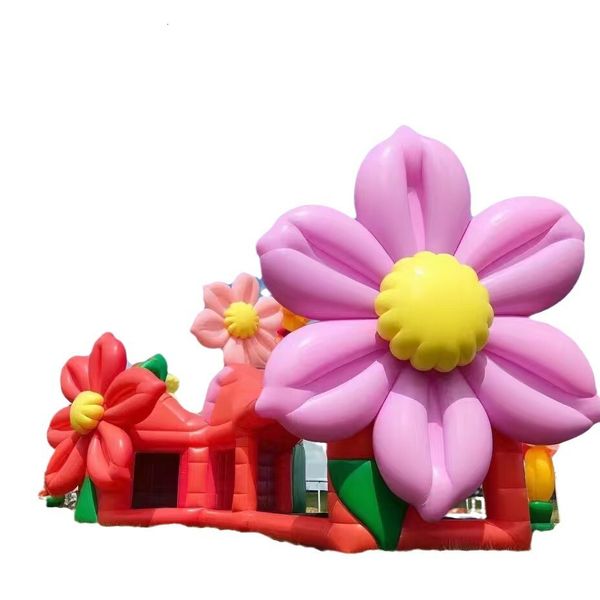 Customized PVC model, Ao Bing for internet celebrity photography, plant and flower revival inflatable model