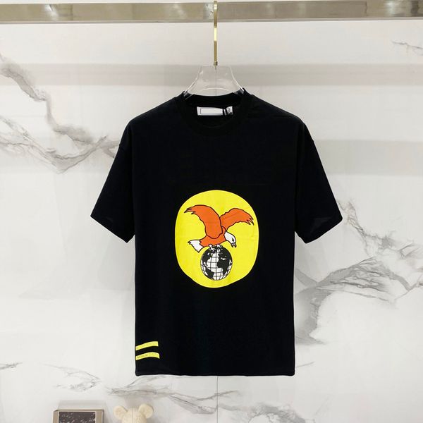 Vintage Eagle Graphic Cotton T-Shirt