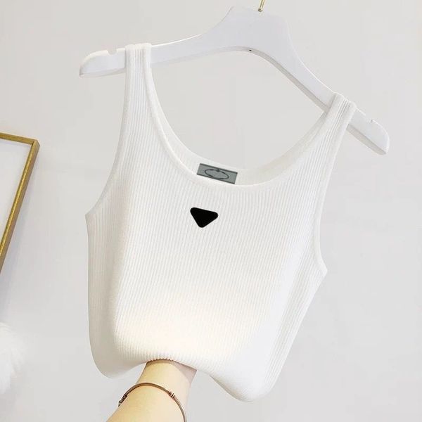 Women's TShirt designer tshirt women's tanks vest women tee top designer luxury vest sleeveless camis pure cotton Shirts fashionable Sexy Knits Tees Woman Sweater