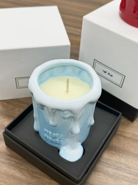 Creative-shaped candlestick Scented Candles Romantic Air Fragrance Fresh Home Lasting Companion Christmas Gift Box Home Fragrance Wedding Birthday GiftZ260530