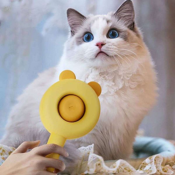 Remover Cat Grooming And Care Comb For Long Hair Pet Removes Hairs Cleaning Bath Brush Dog Supplies