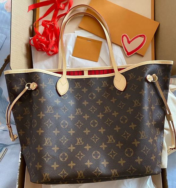 tote bag designer bag neverfulltote luxury bag hangbag vintage mother bag tote large capacity shopping bag hand-held shoulder bag fashionable bags totebag