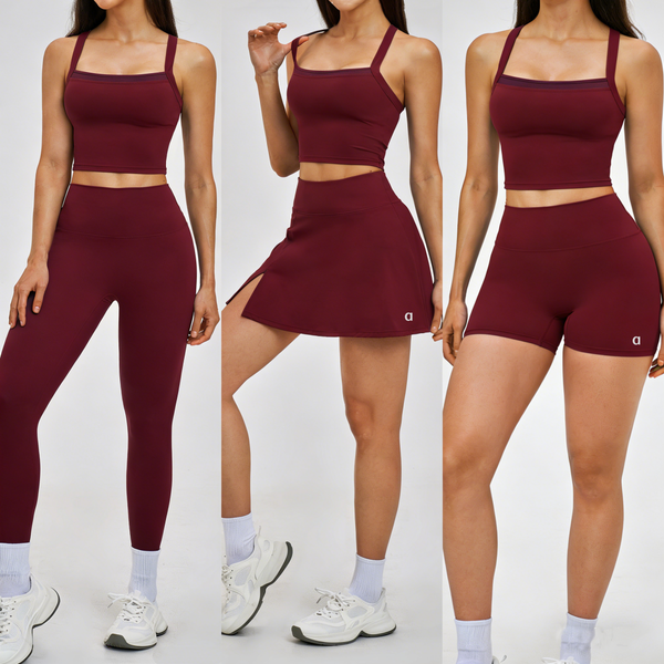 A2025 Outdoor Sports and Fitness Underwear for Women A-line Anti-glare Sports Short Skirt High Waist Pants and Fitness Shorts for Female Athletes