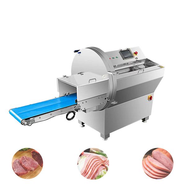 DHgate Automatic Chopping Machine Bone Pork Chop Slicer Frozen Meat Bone Cutter Pork Belly Bacon Beef And Mutton Slicing Machine sold by DHgate