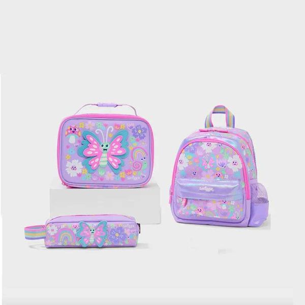 Factory Direct Sales Girls School Bags Backpacks Kindergarten Childrens Backpacks Lunch Bags Pencil Cases Cartoon Backpacks S260330