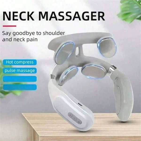 2026Portable Smart Neck Shoulder Massager - USB Rechargeable, Lithium Battery, Ideal Gift For Men & Women