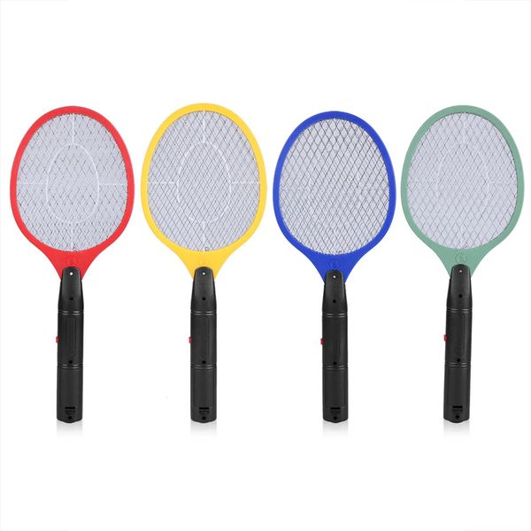 Electric Fly Swatter Cordless Battery Power Mosquito Bug Zapper Racket Insects Killer 260429