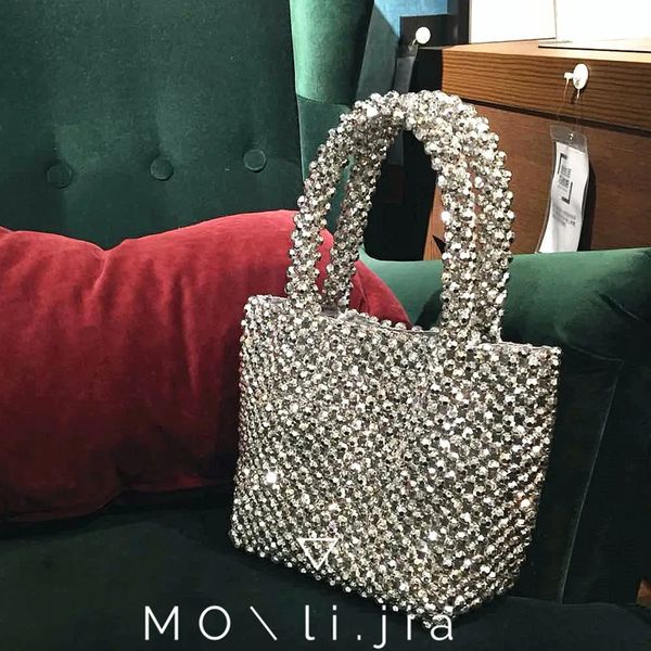 Pearl Bucket ner Bags Summer Handmade Beach Ladies — compare prices at CompareOffers