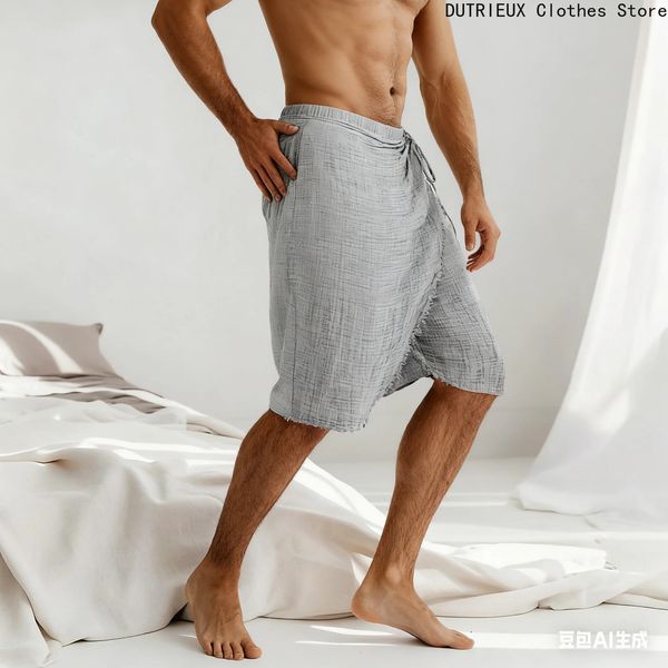Men's Cotton Linen Shorts