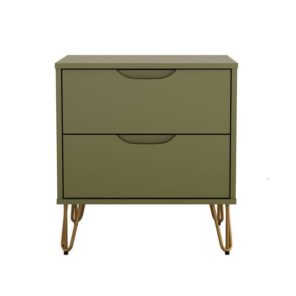 Nightstand in Olive Green Nightstand in Olive Green Nightstand in Olive Green