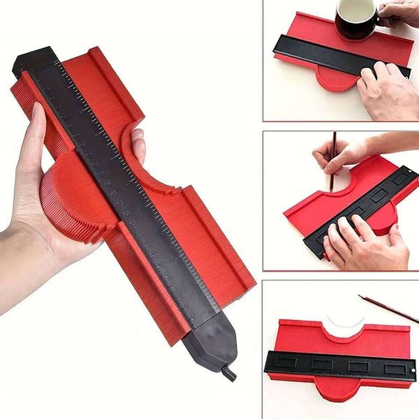 Shape Profile Measuring Angle Ruler Thickness Gauge Contour — compare prices at CompareOffers