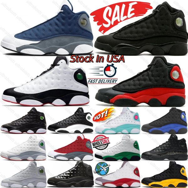 Basketball Shoes 13s Designer 13 Chicago Playoffs Bred Flint Gym Red Women Men Blue White Cherry Lucky Green Wolf Grey Hyper Royal Black Cat He Got Game Midnight Navy