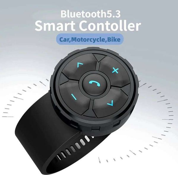 Bluetooth 5.3 Remote IPX6 Waterproof Wireless Controller Bicycle Motorcycle Car for iPhone Android Devic