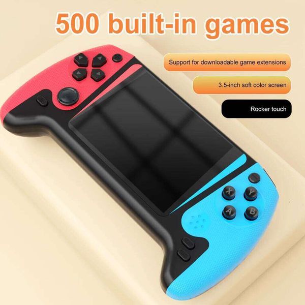 Gaming 3.5inch LCD Screen Built-in 500 Games Nostalgic Video Game Console Kids Adults for Single Player S260504