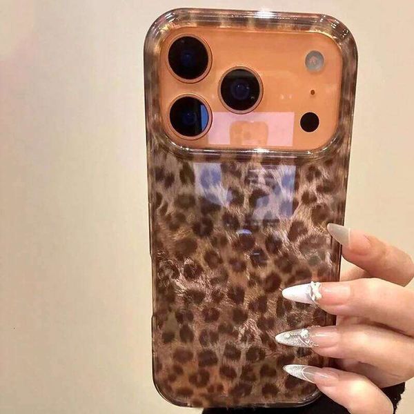 Luxury Brown Leopard Print IMD Glacier Case For — compare prices at CompareOffers