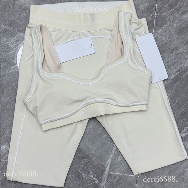 DHgate Designer Yoga Set 2 Pieces Sports Bra+Leggings Gym Set Womans Pilates Fitness Gym Wear Back Workout Suits Jogger Seamless Tennis Shirt Set for Woman Outfit 7c 09 sold by DHgate
