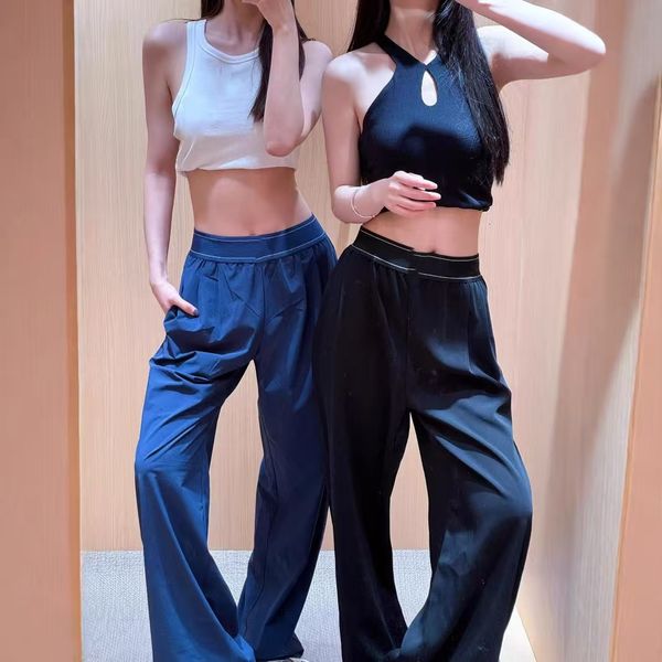 Women's Spring & Summer Casual Sporty Wide Leg High-Waisted Slimming Quick-Dry …