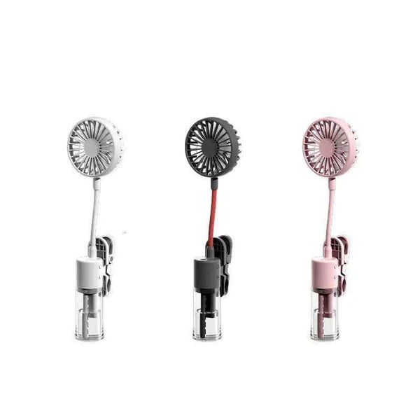 Mist Portable USB Rechargeable Handheld with Humidifier Mini Water Spray Hand Fan