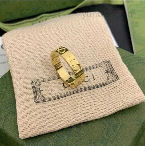 gg Ring Popular Fashion Designer Mens Titanium Steel — compare prices at CompareOffers
