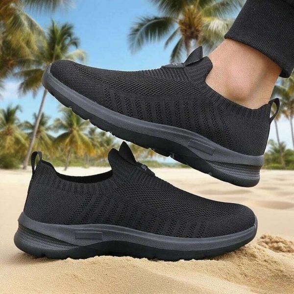 Running Mesh Shoes Fashion Casual Sneakers Outdoor Breathable Athletic Gym Men Tennis Footwear Lightweight Zapatillas De Hombre 26W0506