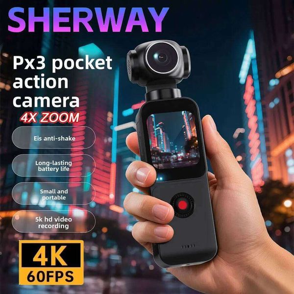 4K Pocket Action Camera 270 Auto Rotatable Stabilization — compare prices at CompareOffers