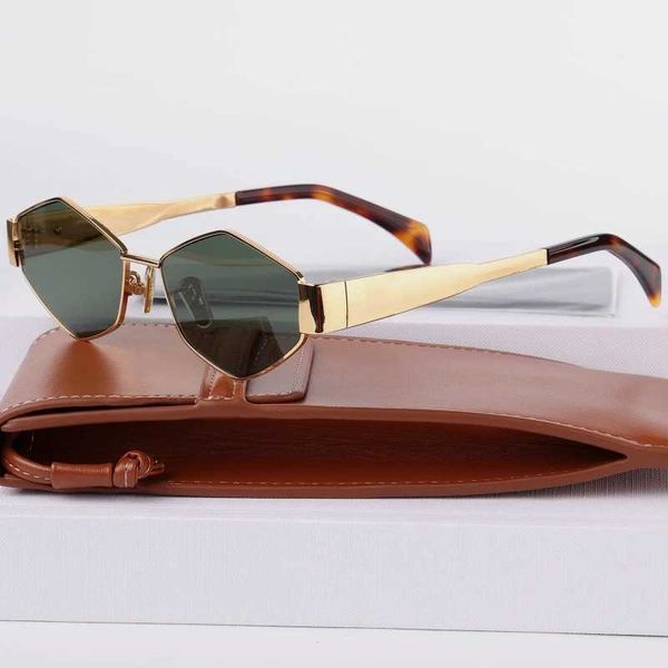 Retro Small Metal Sunglasses For Women Brand Designer — compare prices at CompareOffers