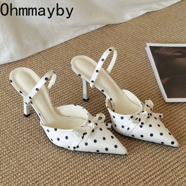 Pointed Toe High Heels Women Dot Sandals 2026 — compare prices at CompareOffers