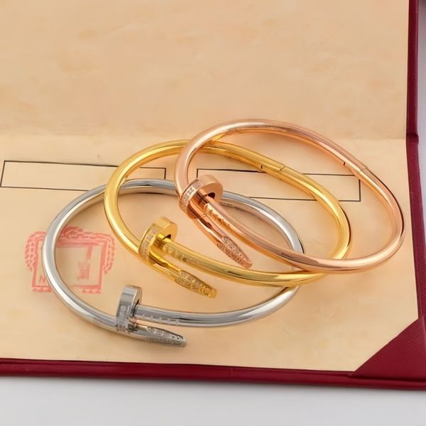 High Quality Love Bracelt Nail Bangle Bracelet Designer For…