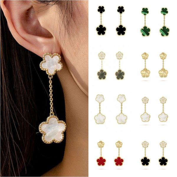 Clip Earrings Gold Jewelry Designer Earrings For Woman Vint…