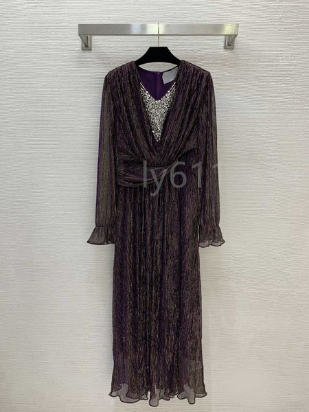 Schiaparelli Silver Thread Summer Dress Women