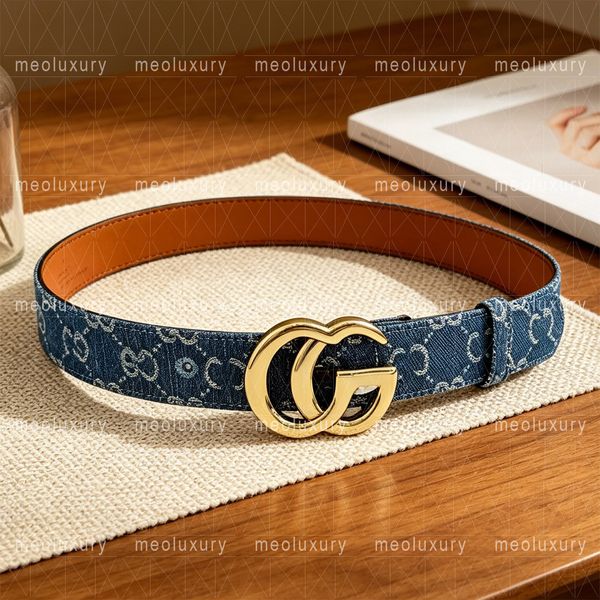 12A Women Designer Style Jacquard Canvas Belt Gold Buckle Casual Jeans Waist Belt Fashion Dress Belt 3.0CM EUR75-110