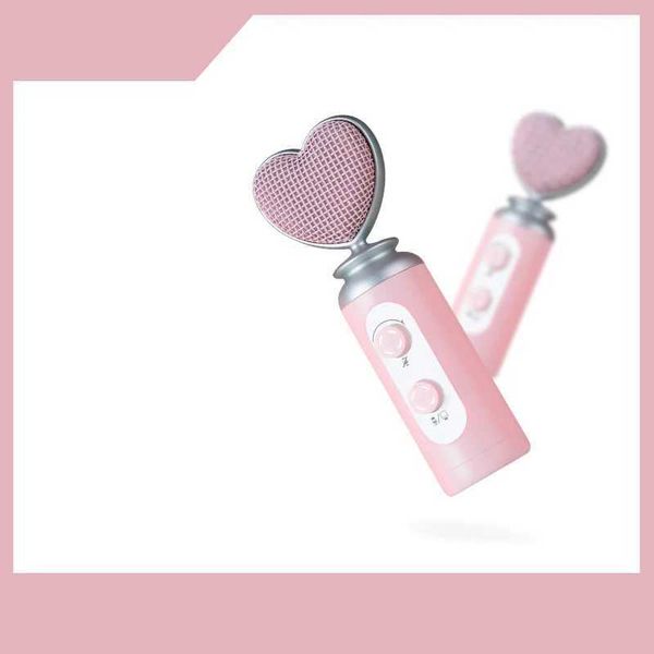 Professional USB Noise Reduction Pink Condenser Microphone For Mobile Phone S260508POP4