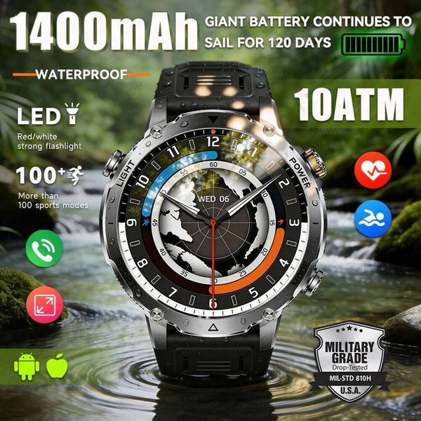 2026 New Smart Watch Men 1400mAh Battery 1.7-Inch — compare prices at CompareOffers