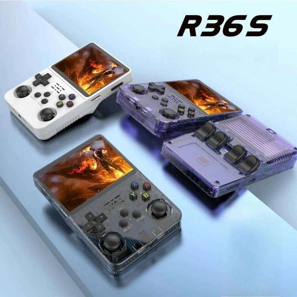 R36S Retro Handheld Linux System 3.5-Inch I HD Built 20000 Classical Games Portable Game Console 26L0509