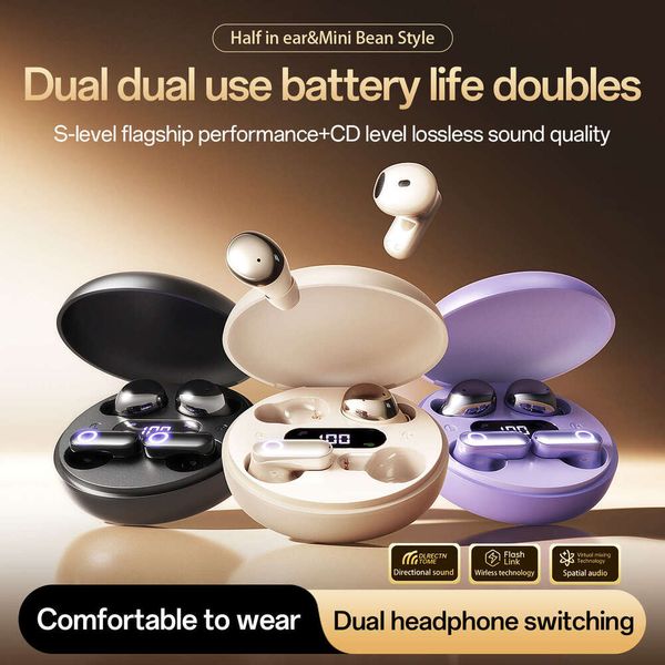 E-commerce Bestseller M166 In-Ear Wireless Bluetooth Twin Sleep Earphones with Ultra-Long Battery Life at Price