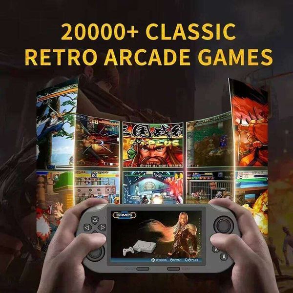 SF3000 Portable Player Handheld Game Console 4.5 inch I Screen Built-in 20000+ Retro Video Games For 1 GBA 26L0509