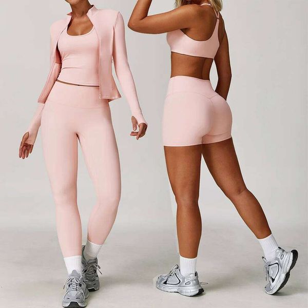 DHgate 2/3PCS Suit Quick-Drying Gym Set Women Tracksuit Running Workout Long Sleeve Sports Shirt Yoga Clothing 26Y0509 sold by DHgate