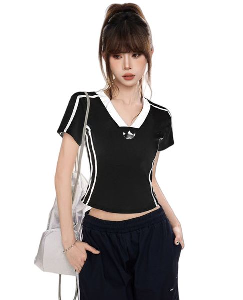 New Women's T-Shirt Short Sleeves brand Designer T-shirts Tees Polos summer casual sports T-Shirts txads