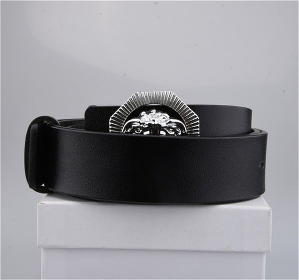 Belts for Men Designer 3.8cm Width Belt Women Classic Brand Luxury Belt Medusa Buckle Genuine Leather Solid Belts Man Woman Fashion Belt Bb Simon Belt Cintura Uomo NA
