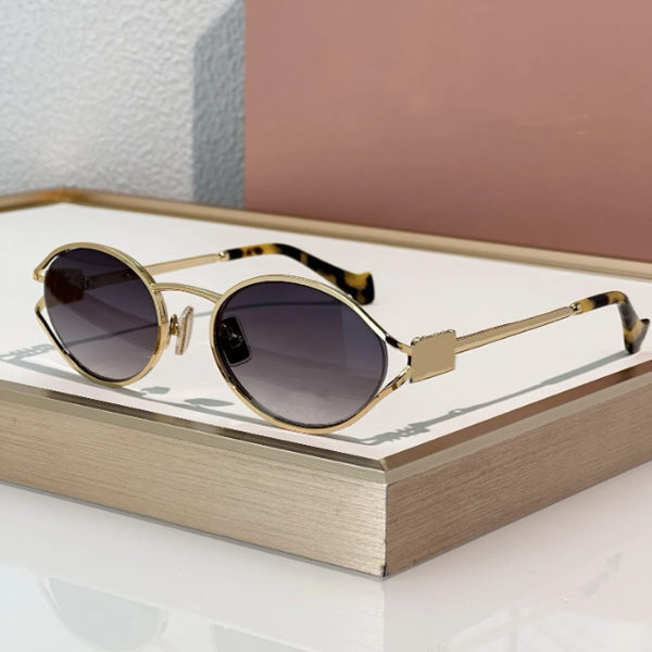 UV400 Protected Unisex Oval Cat-Eye Sunglasses - Stylish Sh…