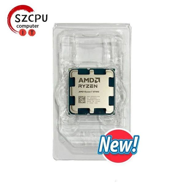 AMD Ryzen 7 8700G R7 8700G 8-Core 42 GHz Socket AM5 65W AMD Radeon 780M Processor - 100-100001236